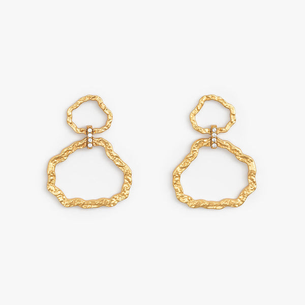 Ansonborough Gold Plated Drop Earring