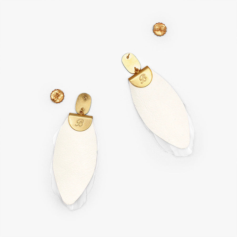 Blanc Drop Earring