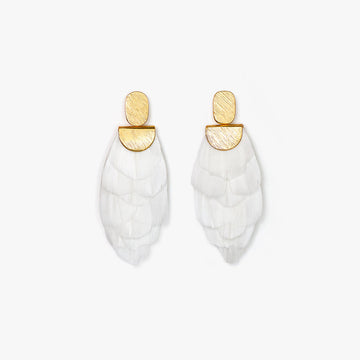 Blanc Drop Earring