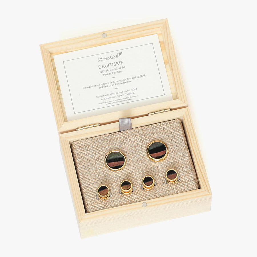 Daufuskie Cufflink & Studs Set