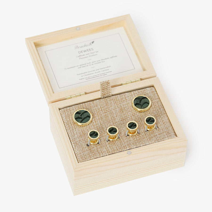 Dewees Cufflink & Studs Set