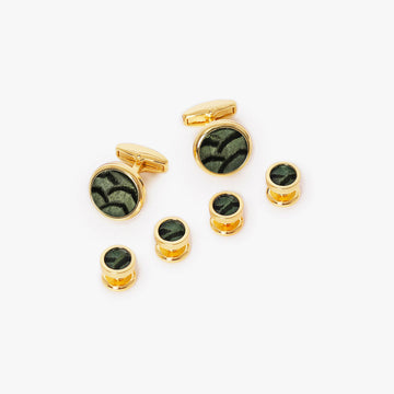 Dewees Cufflink & Studs Set