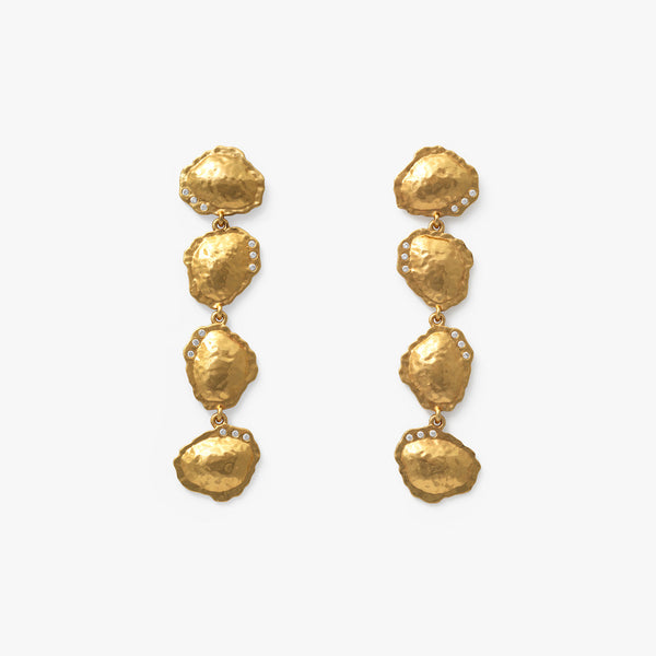 French Quarter Gold Plated Drop Earring