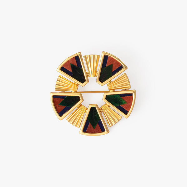 Iris Brooch