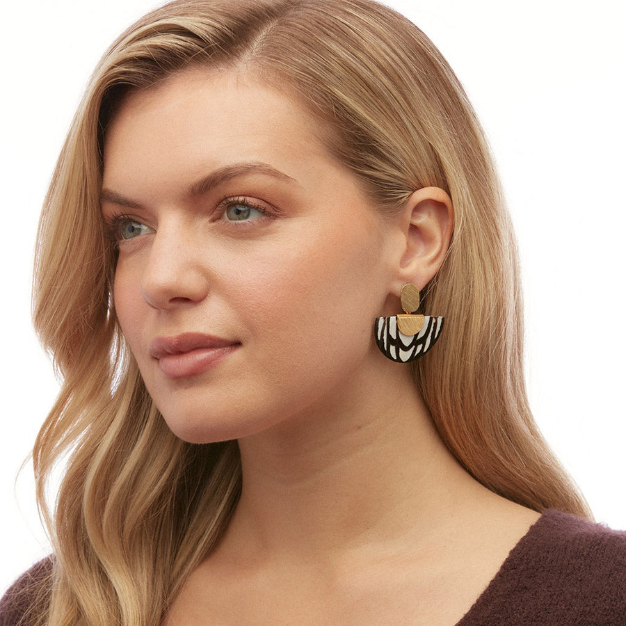 Orca Drop Earring