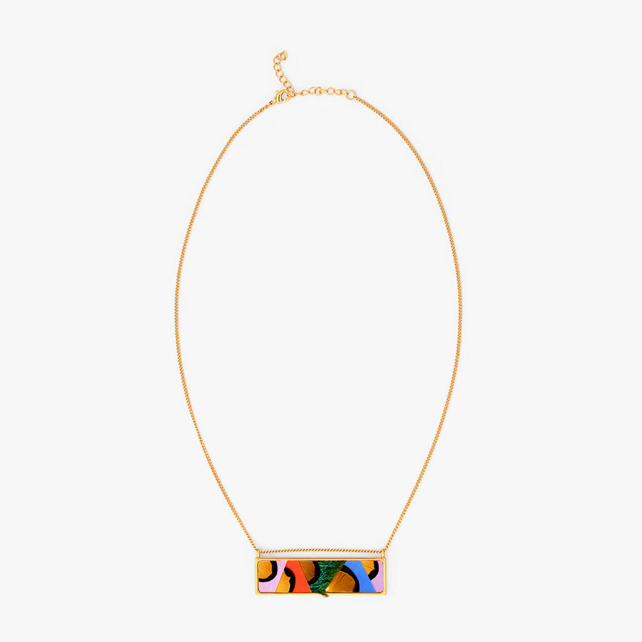 Santa Cruz Bar Necklace