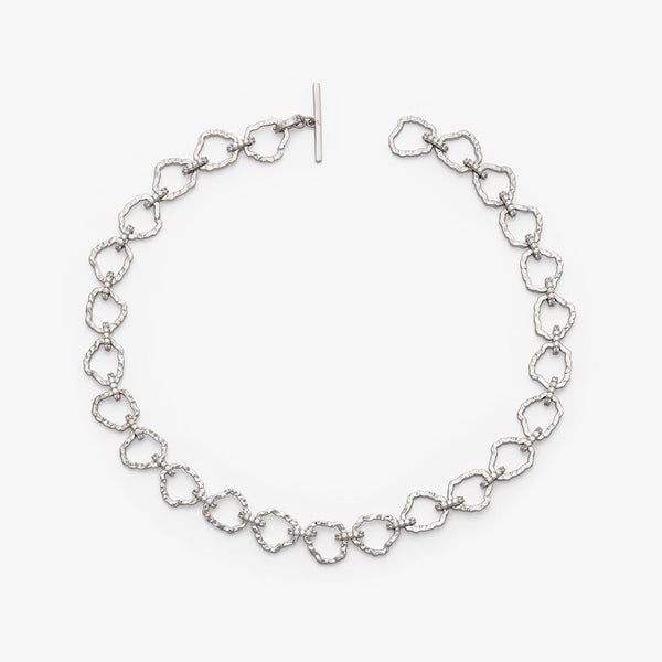 South of Broad Rhodium Plated Necklace